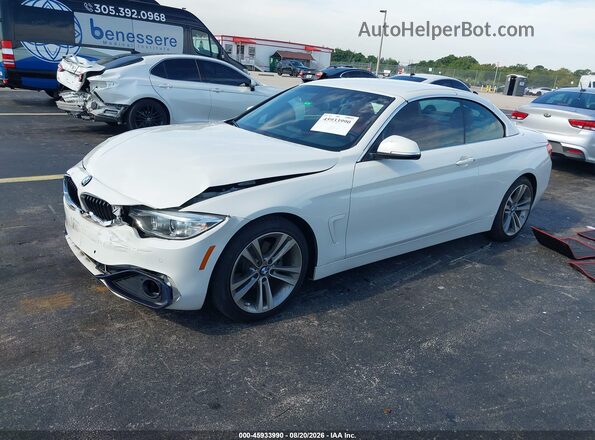WBA3V7C56G5A25044 2016 BMW 4 SERIES White Передня ліва чверть