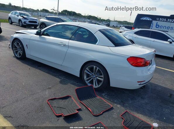 WBA3V7C56G5A25044 2016 BMW 4 SERIES White Задня ліва чверть