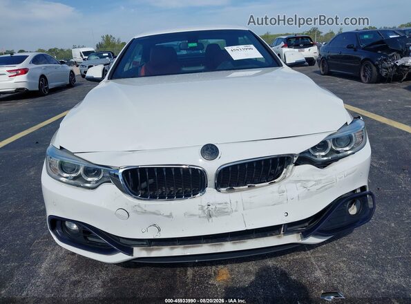 WBA3V7C56G5A25044 2016 BMW 4 SERIES White Вид спереду