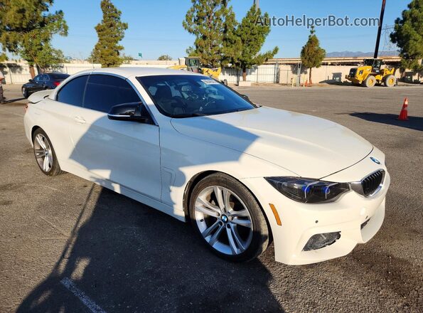WBA3V7C59G5A28049 2016 BMW 4 SERIES White Передня права чверть