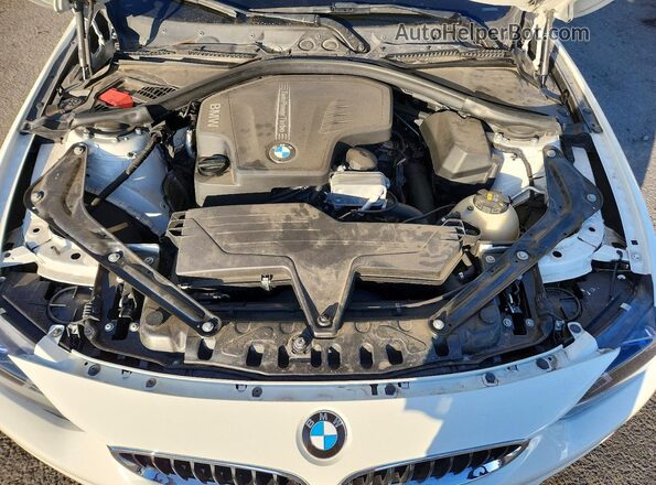 WBA3V7C59G5A28049 2016 BMW 4 SERIES White Вид задньої частини салону