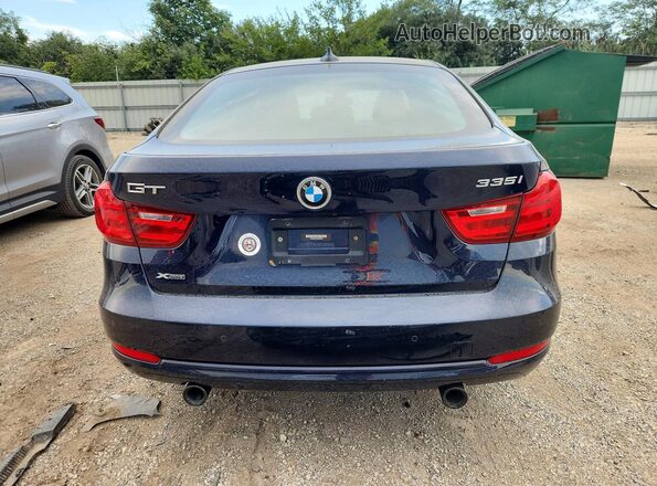 WBA3X9C57GD870039 2016 BMW 3 SERIES Black Widok z tyłu