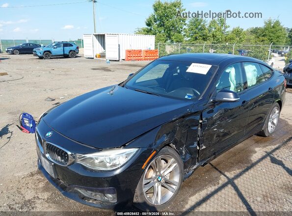 WBA3X9C58GD869725 2016 BMW 3 SERIES Black Przód lewy