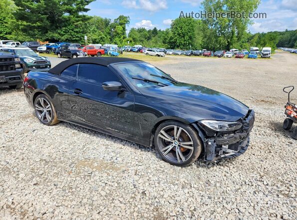 WBA43AT05PCL19765 2023 BMW 4 SERIES Black Առջևի աջ