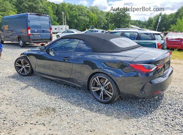 WBA43AT05PCL19765 2023 BMW 4 SERIES Black Հետևի ձախ