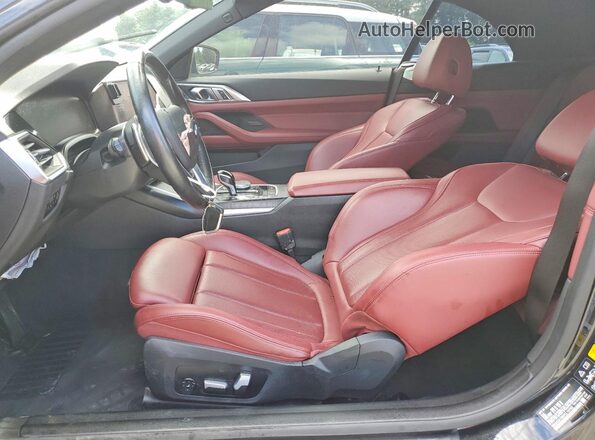WBA43AT05PCL19765 2023 BMW 4 SERIES Black Սալոնի դիմացի տեսք