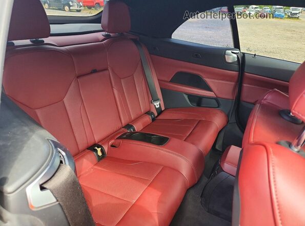 WBA43AT05PCL19765 2023 BMW 4 SERIES Black Հետևի նստատեղերի տեսք