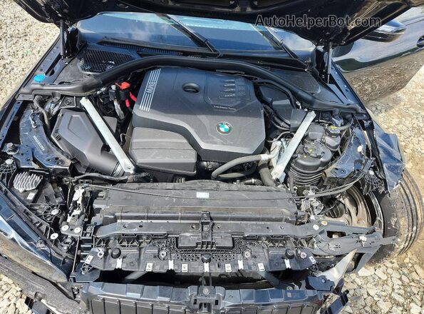 WBA43AT05PCL19765 2023 BMW 4 SERIES Black Սալոնի հետևի տեսք