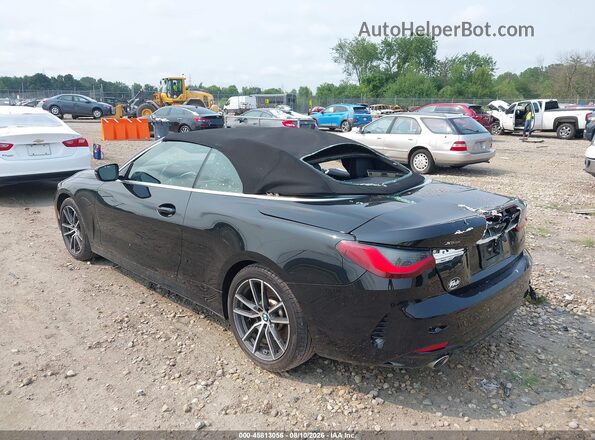 WBA43AT06RCN59698 2024 BMW 4 SERIES Black უკანა მარცხენა