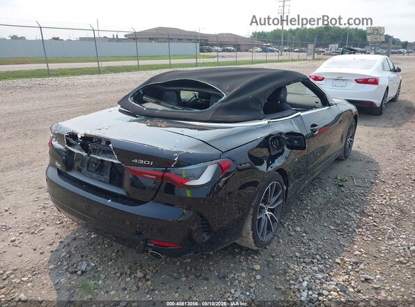 WBA43AT06RCN59698 2024 BMW 4 SERIES Black უკანა მარჯვენა