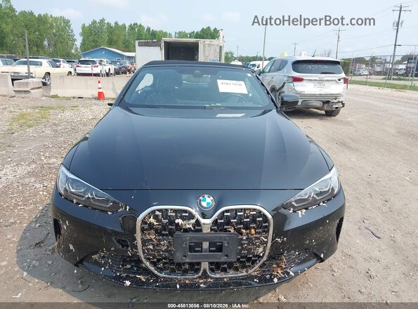 WBA43AT06RCN59698 2024 BMW 4 SERIES Black უკანა სალონის ხედი
