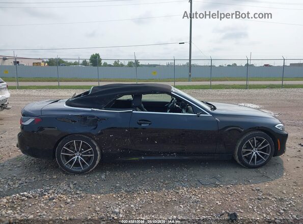 WBA43AT06RCN59698 2024 BMW 4 SERIES Black სალონის 360-გრადუსიანი ხედი