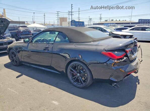 WBA43AT09PCM89126 2023 BMW 4 SERIES Black Հետևի ձախ