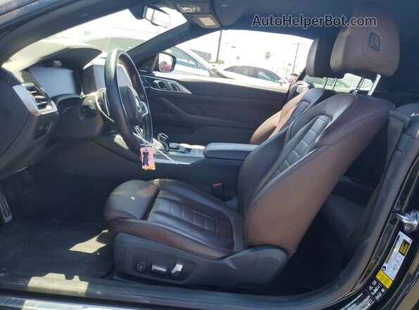 WBA43AT09PCM89126 2023 BMW 4 SERIES Black Սալոնի դիմացի տեսք