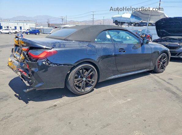 WBA43AT09PCM89126 2023 BMW 4 SERIES Black Հետևի աջ