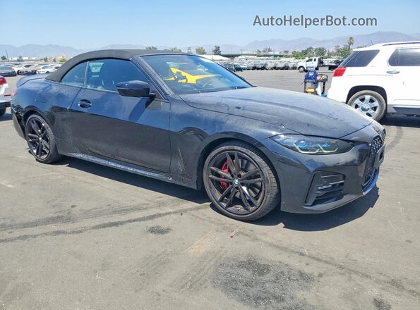 WBA43AT09PCM89126 2023 BMW 4 SERIES Black Առջևի աջ
