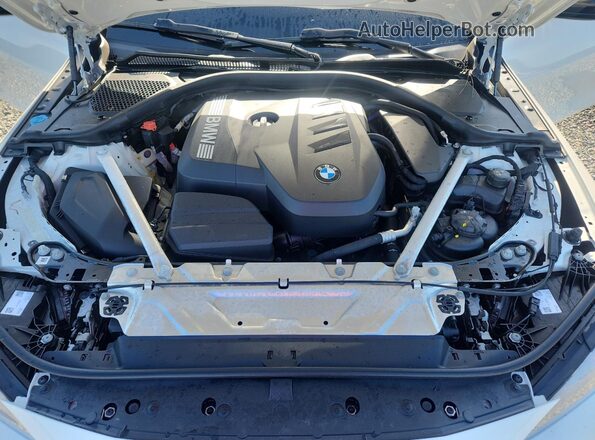 WBA43DA09TCW11367 2026 BMW 4 SERIES White Rear interior view