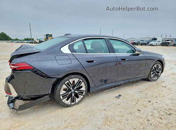 WBA43FJ06SCU14912 2025 BMW 5 SERIES Charcoal Հետևի աջ