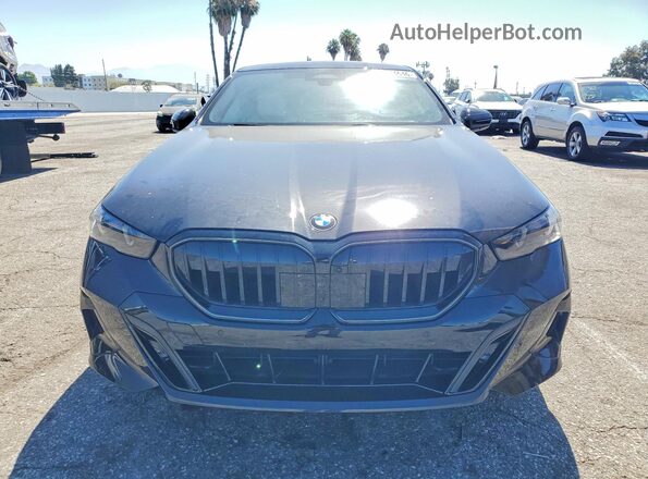 WBA43FJ09RCS16495 2024 BMW 5 SERIES Black Front view
