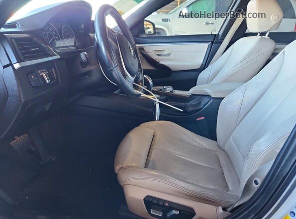 WBA4A9C50GGL87450 2016 BMW 4 SERIES White წინა სალონის ხედი