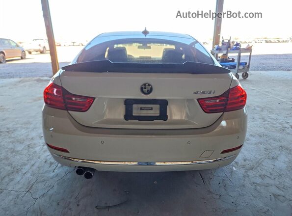 WBA4A9C50GGL87450 2016 BMW 4 SERIES White უკანა ხედი
