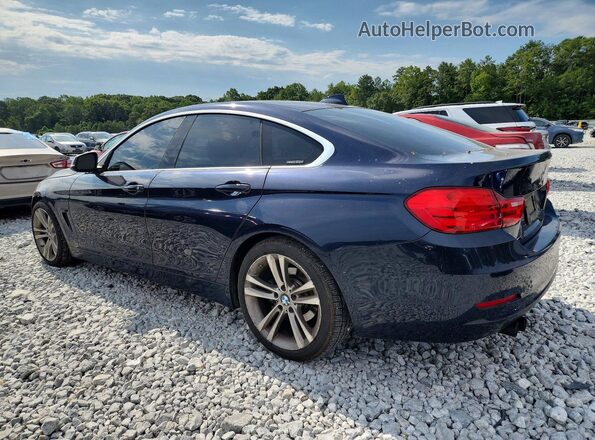 WBA4A9C51GG506199 2016 BMW 4 SERIES Blue Задня ліва чверть
