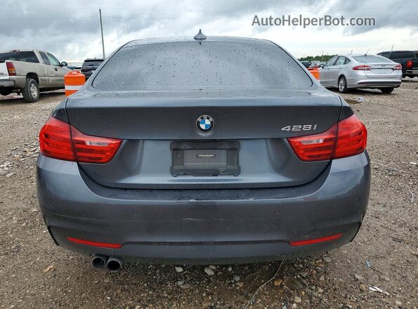 WBA4A9C52GG505868 2016 BMW 4 SERIES Gray Rear view