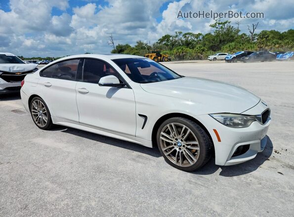 WBA4A9C55GG505220 2016 BMW 4 SERIES White Передня права чверть