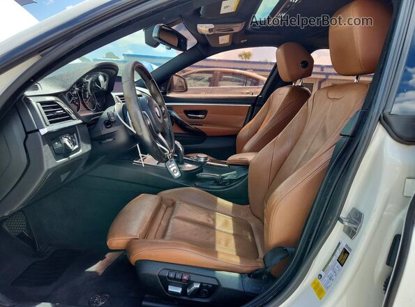 WBA4A9C55GG505220 2016 BMW 4 SERIES White Вид салону спереду
