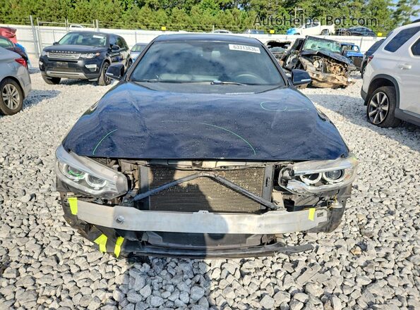 WBA4A9C55GG696170 2016 BMW 4 SERIES Black Вид спереду