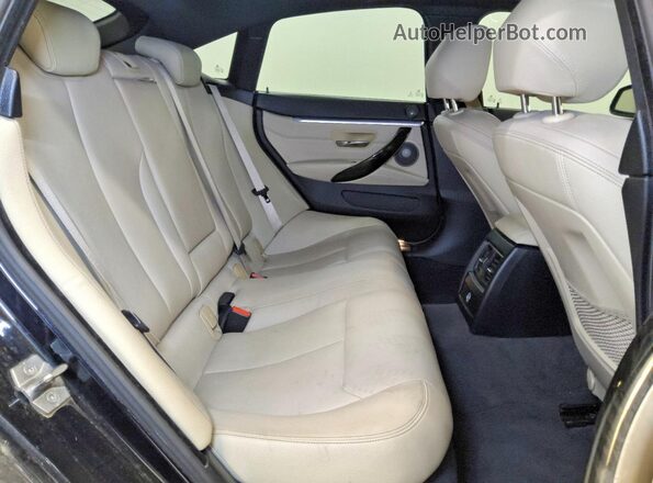 WBA4A9C5XGG507142 2016 BMW 4 SERIES Black Rear seats view