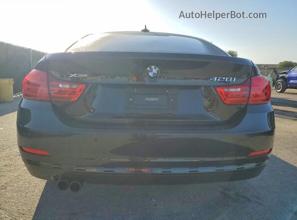 WBA4C9C59GG141572 2016 BMW 4 SERIES Black უკანა ხედი