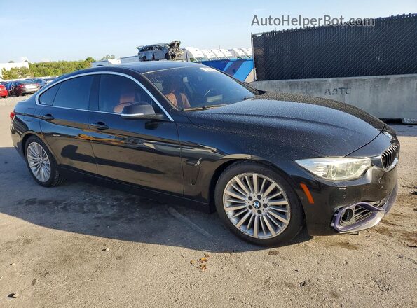 WBA4C9C59GG141572 2016 BMW 4 SERIES Black წინა მარჯვენა