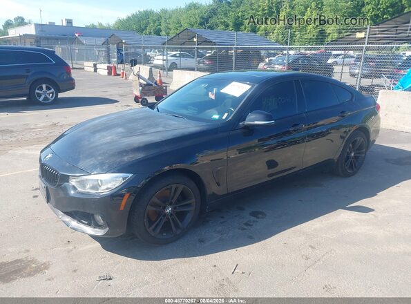 WBA4C9C5XGG137563 2016 BMW 4 SERIES Черный Передняя левая четверть