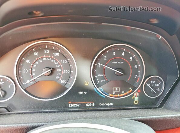 WBA4E3C34HG826179 2017 BMW M4 Черный Вид щитка приборов