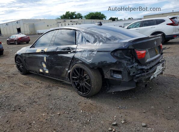 WBA4E3C34HG826179 2017 BMW M4 Черный Задняя левая четверть