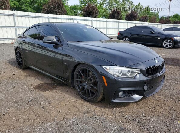 WBA4E3C34HG826179 2017 BMW M4 Черный Передняя правая четверть