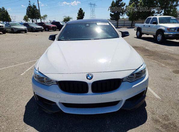WBA4E5C56HG188854 2017 BMW 4 SERIES White Вид спереду