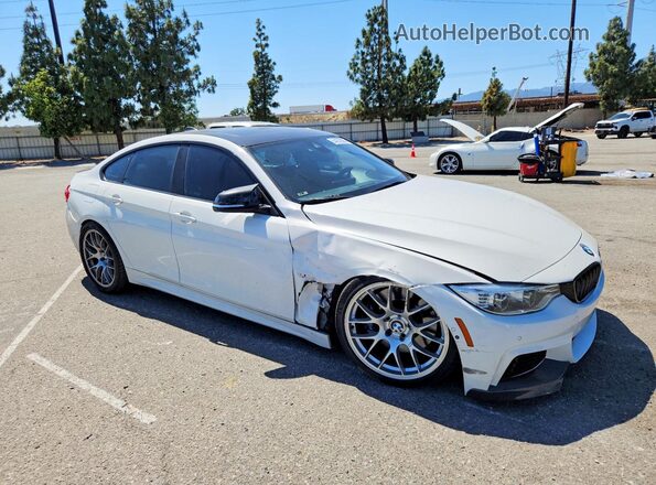 WBA4E5C56HG188854 2017 BMW 4 SERIES White Передня права чверть