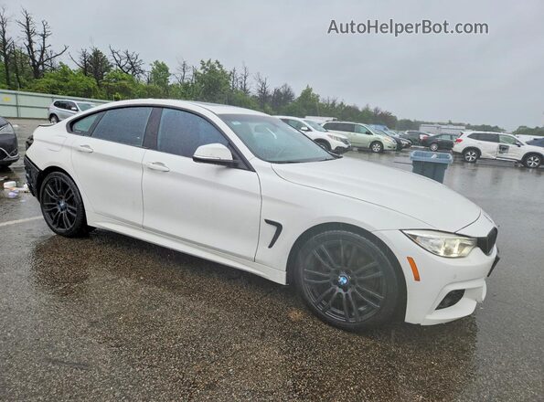 WBA4F7C53HG787476 2017 BMW 4 SERIES White Przód prawy