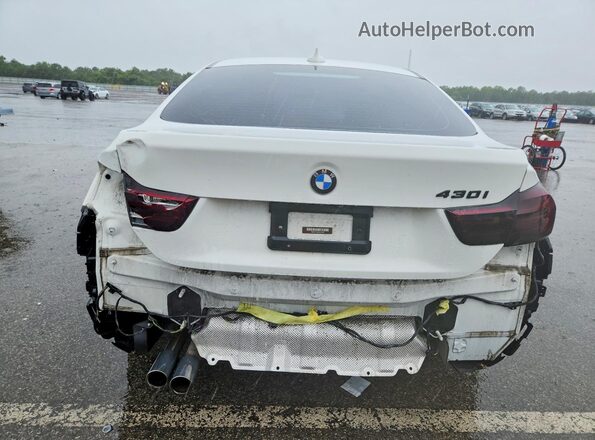 WBA4F7C53HG787476 2017 BMW 4 SERIES White Widok z tyłu
