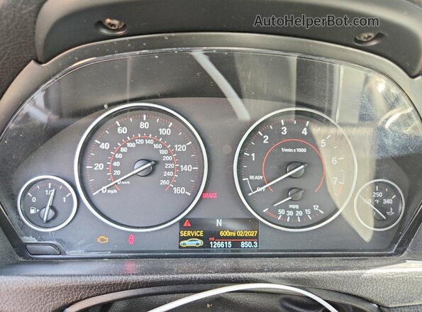WBA4F7C57HG787335 2017 BMW 4 SERIES Silver ხელსაწყოთა პანელის ხედი