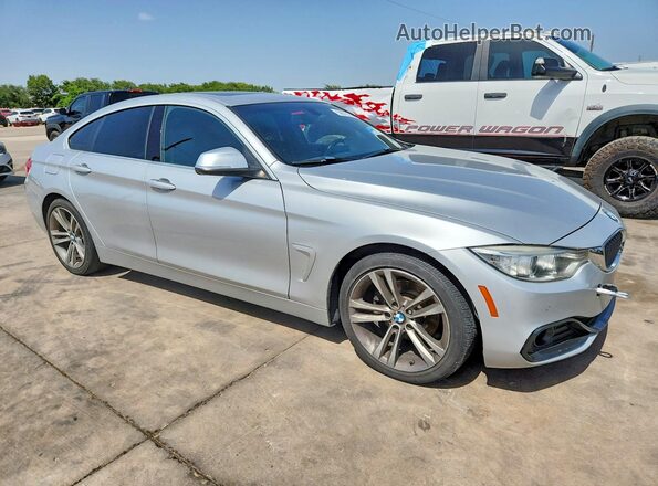 WBA4F7C57HG787335 2017 BMW 4 SERIES Silver წინა მარჯვენა