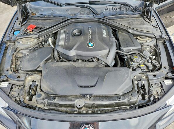 WBA4F7C58HG437728 2017 BMW 4 SERIES Black Rear interior view