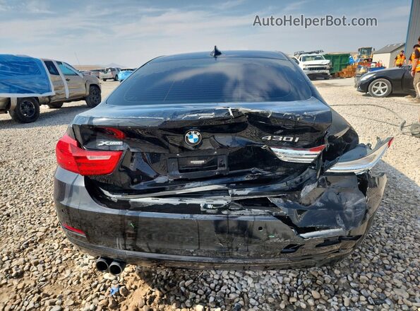 WBA4F9C31HG812630 2017 BMW 4 SERIES Black Widok z tyłu