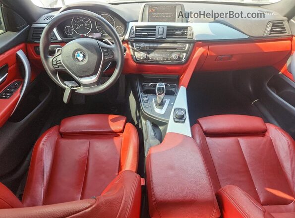WBA4F9C31HG812630 2017 BMW 4 SERIES Black Widok deski rozdzielczej