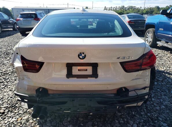 WBA4J1C00LBU68011 2020 BMW 4 SERIES White Widok z tyłu