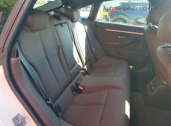 WBA4J1C00LBU68011 2020 BMW 4 SERIES White Widok tylnych siedzeń