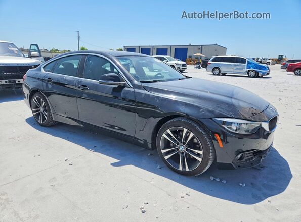 WBA4J1C01LCD10595 2020 BMW 4 SERIES Black Przód prawy