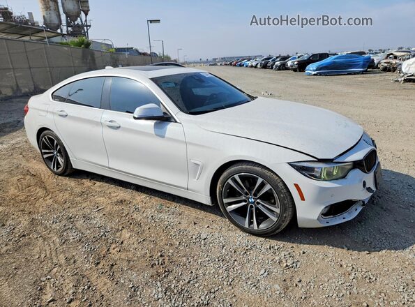 WBA4J1C05LBU67517 2020 BMW 4 SERIES White Front right
